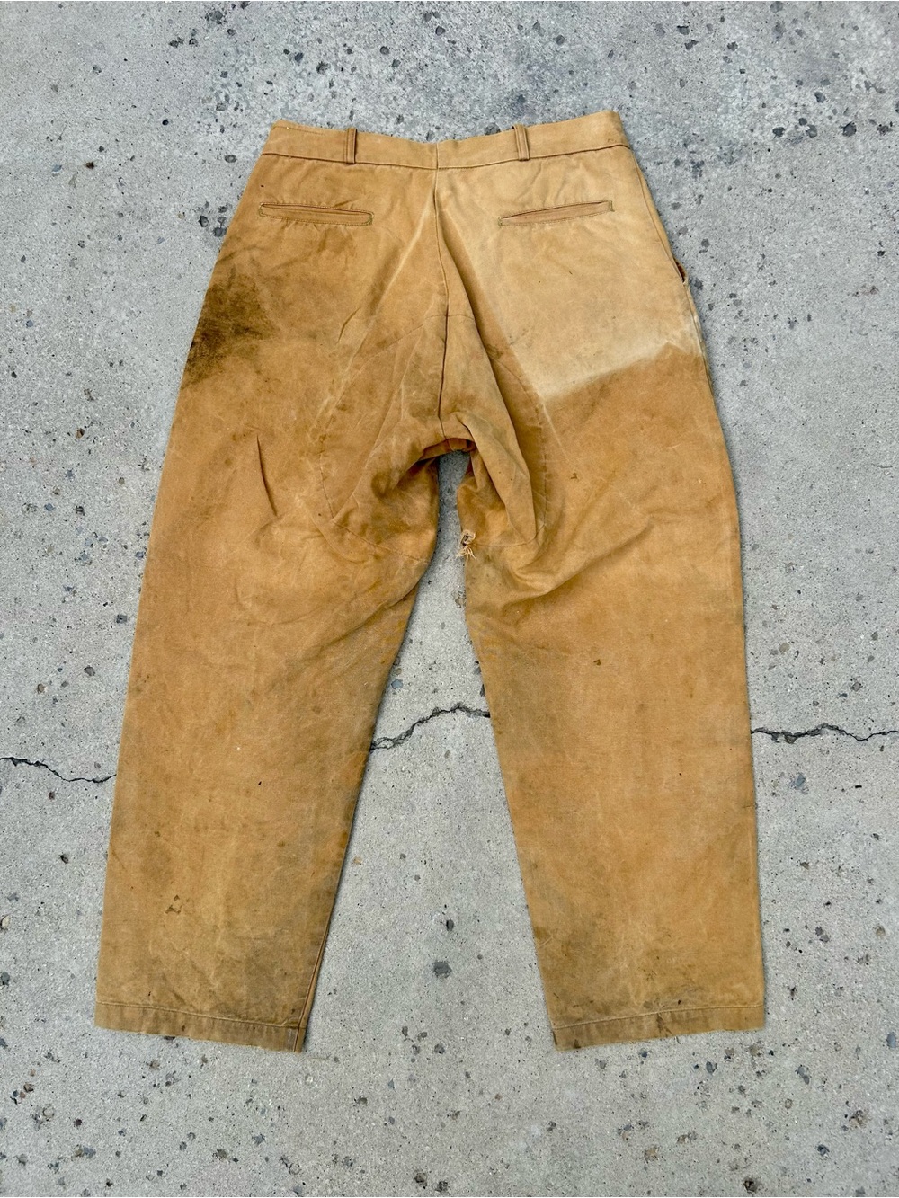Rare Utica Duxbak Corp Canvas Hunting/Field Pants - Picture 3 of 14